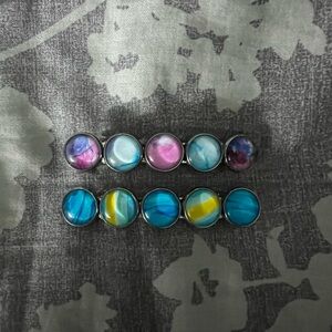 Colorful Glass Cabochon Set